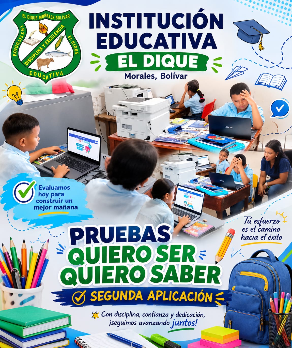 Segunda aplicación de las Pruebas Quiero Ser, Quiero Saber 2026