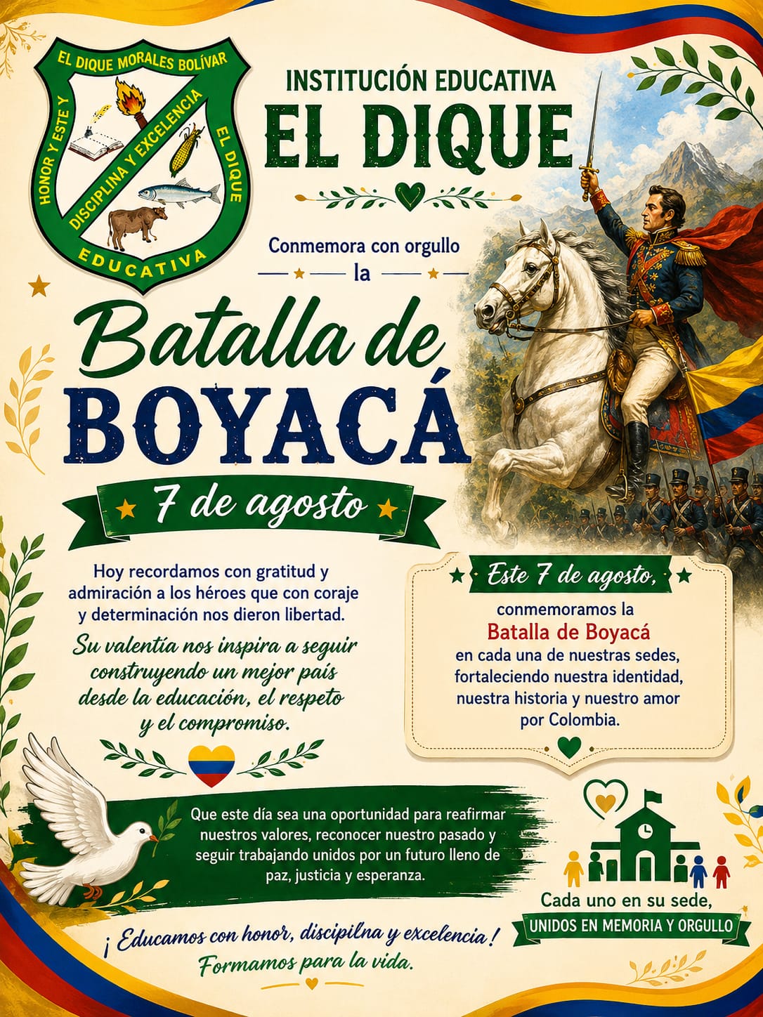 Conmemoración de la Batalla de Boyacá 2026